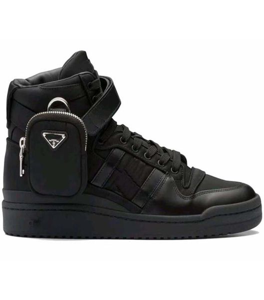 

white black leather sneakers shoes enameledmetal triangle men sports rubber soles mens outdoor trainers comfort walki2762672