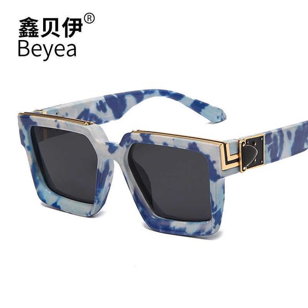 

new men's women's catwalk cloud print sunglasses, White;black