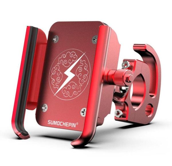 

cycling bags admtb road bicycle phone holder aluminum alloy 360 degree rotation motorcycle mobile support bike hol1230776