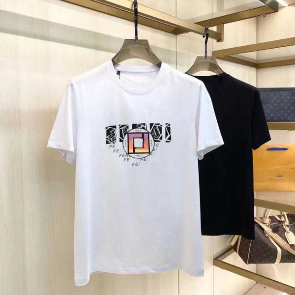 

men's t-shirts summer short sleeved t shirt luxury designer brand tshirt mens tees & polos men women cotton sweatshirt 3d print round n, White;black