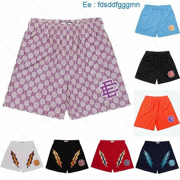 

23ss eric emanuels ee basic mens shorts designers womens york city skyline fitness sweatpants short fanshion men summer gym workout breathab, White;black