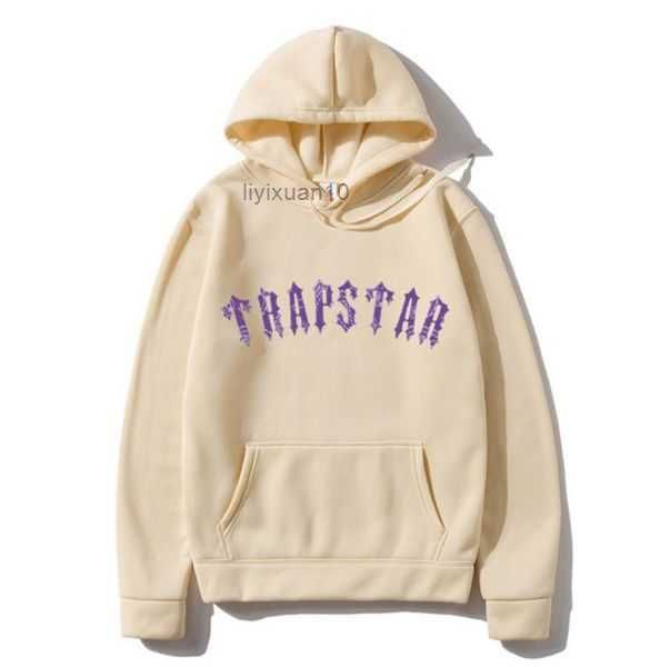 

trapstar autumn winter fashion couple hooded sweater men and women hoodie wild sports pullover sweatshirt 11 etpj, Black