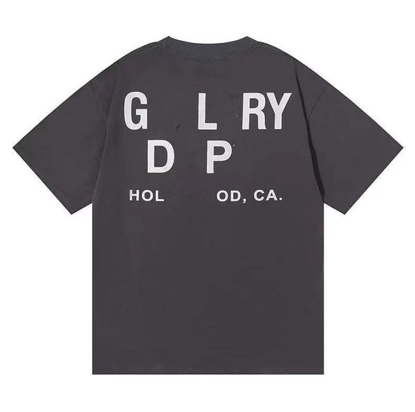 

men's t-shirts designer galleryes t shirt angel brand net red retro galerys hoodie depts men and women short-sleeved galilee printednky, White;black