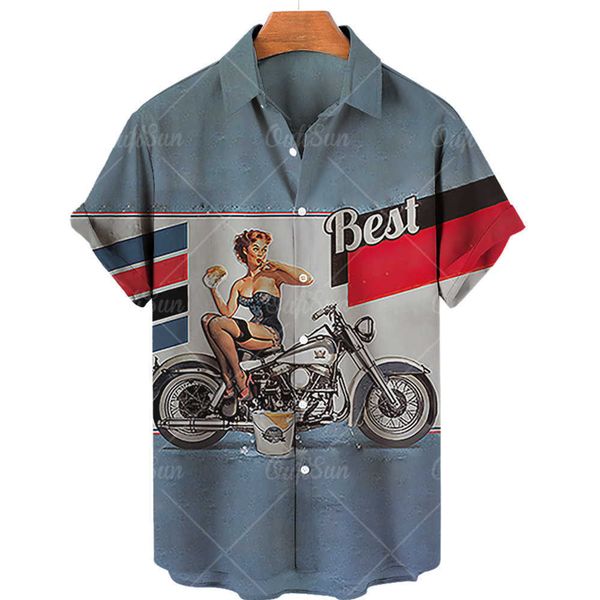

printed lasted digital men's collar t shirts rayon high fashion quality vintage short sleeve printed shirts for men qri, White;black