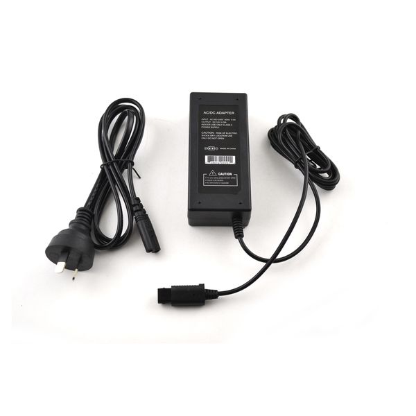 

au plug ac power supply adapter for gamecube game console charger for ngc with power cable