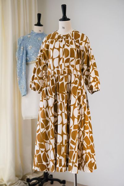 

dresses 2023 geometric pattern draped dress, Black;gray