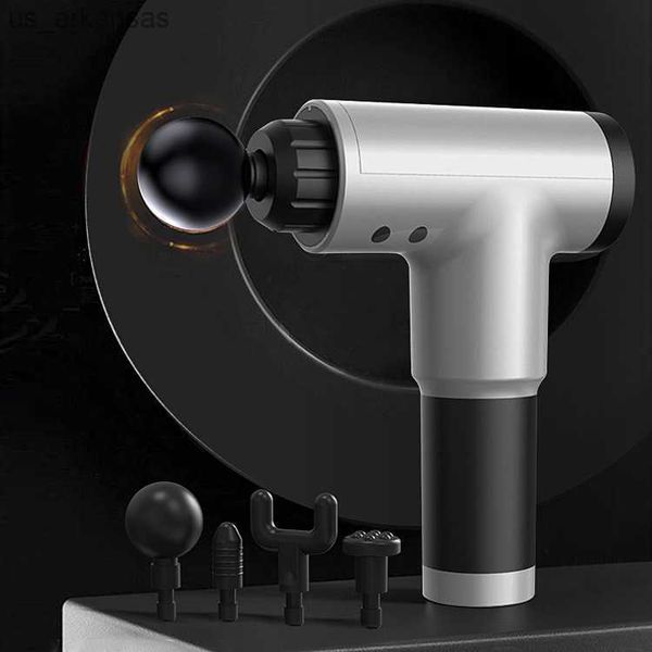 

mini massage gun deep tissue massager electric 6 levels portable body back percussion muscle relaxation fitness equipment l230523