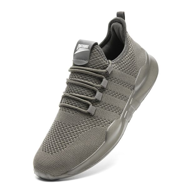 

sneakers men women sport shoes mesh breathable mens walking shoes ultralight sneakers male tennis shoes homme, Black