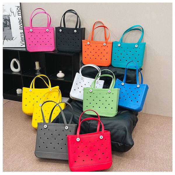 

bogg bag totes large capacity luxury designers beach pvc womens shoulder handle bag plastic waterproof handbags stuff sacks clutch cross bod