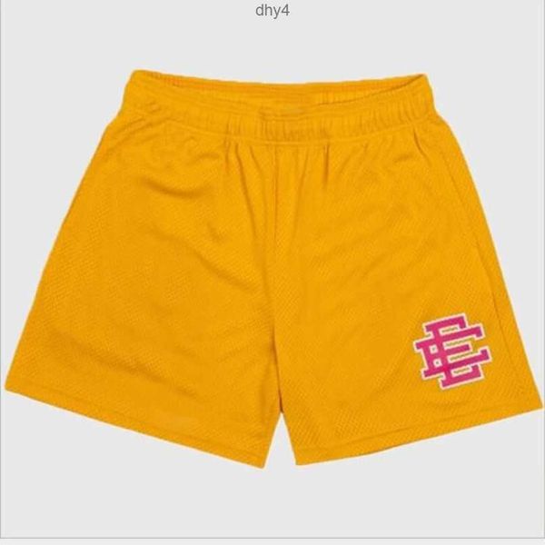 

eric emanuel ee basic short men's women's fitness shorts mesh breathable beach pants sports series basketball pant new york 073101, White;black