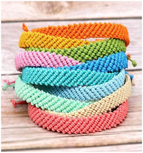 

kimter ethnic braided friendship bracelet anklets cotton thread ankle bracelets handmade foot jewelry for women girls q551fz6772808, Golden;silver