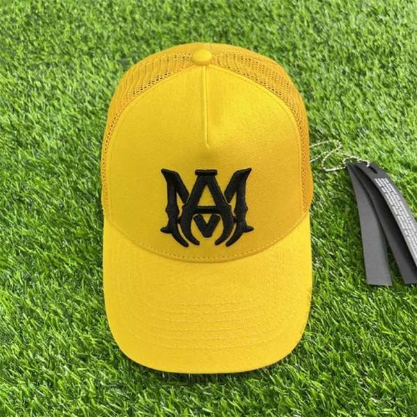

2022 fast men and women passing brothers baseball cap hat embroidery animal black sun mesh trucker hats 21i27, Blue;gray