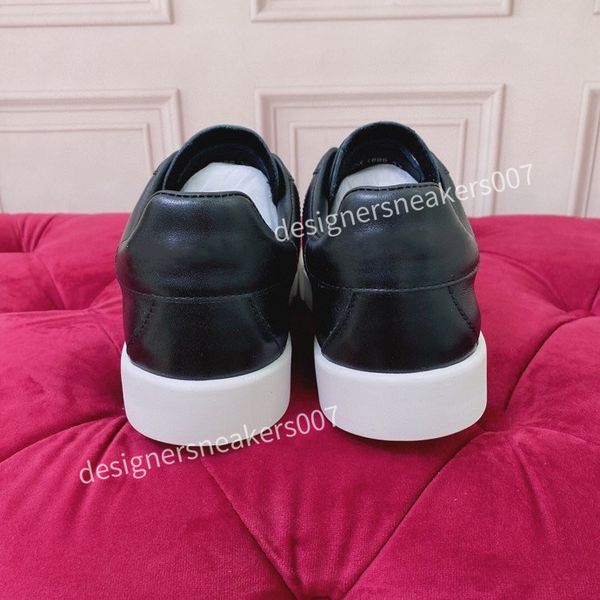 

2023designer mans woman shoe leather lace up men fashion platform oversized sneakers white black mens womens luxury casual shoes