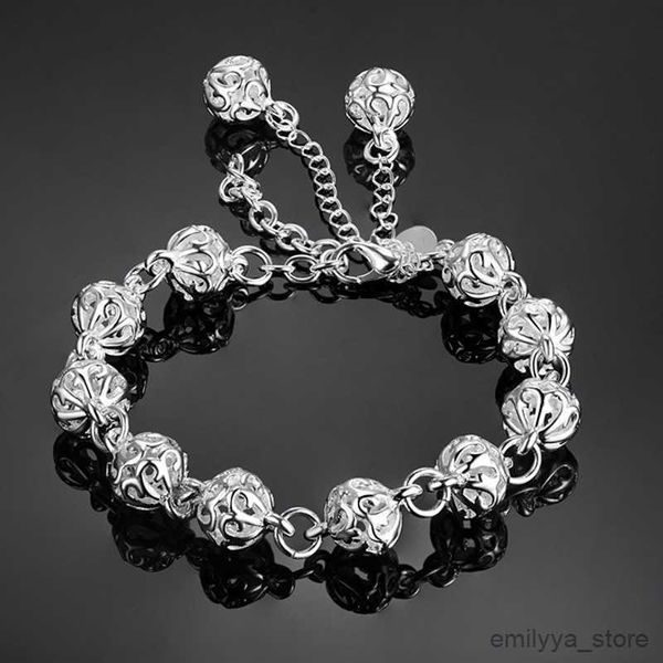 

charm bracelets wholesale beautiful bracelet noble pretty fashion wedding party silver cute lady nice ball women bracelet jewelry, Golden;silver