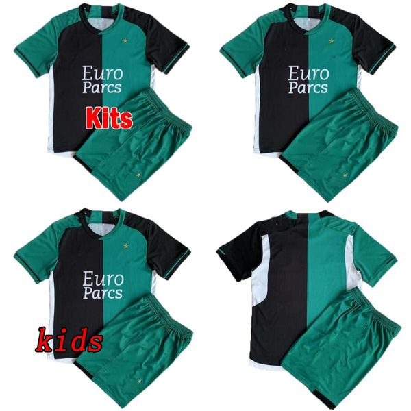 

23 24 gimenez soccer jerseys danilo paixao kids kit jahanbakhsh idrissi kokcu szymanski dilrosun hancko geertruida footabll shirt, Black;yellow