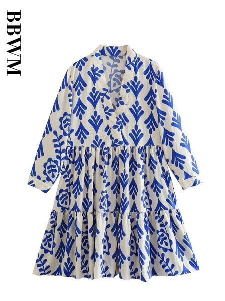 

dresses short dress woman draped print dresses for women 2023 loose casual summer dress women three vintage quarter sleeve mini dress, Black;gray
