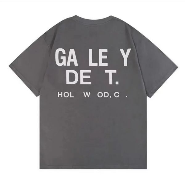 Galerien Tee Depts T-Shirts Casual Man Womens Tees handbemalte Tintenspritzer Graffiti-Buchstaben lose kurzärmelige Rundhalsausschnitt Asiatische Größe S-5XL 31