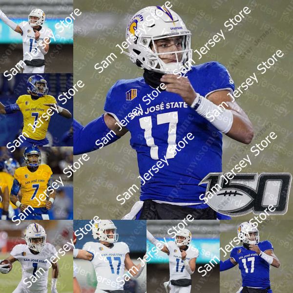 

football jerseys ncaa san jose state football jersey nick starkel tyler nevens charles ross shamar garrett derrick deese jr jermaine braddoc, Black;red
