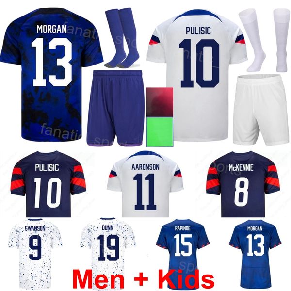 

national team 9 pepi soccer jerseys 11 aaronson 5 robinson 8 mckennie 3 zimmerman 21 weah 4 adams 2 yedlin 23 acosta 10 pulisic 13 morgan 15, Black;yellow