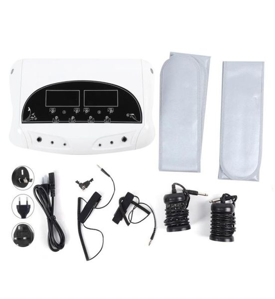 

promote blood circulation detox feet machine ionic cleanse ion device far infrared belt foot bath equipment1202038