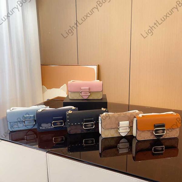 

hero shoulder bags designer high-end leather bag c print messenger bags for women leather designers horse-drawn carriage handbag purse 23060