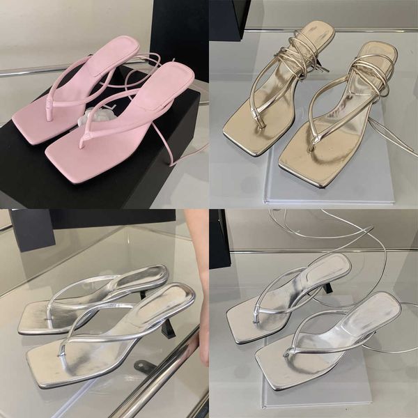 

summer sandals new ankle lace-up women fashion clip toe thin heels ladies shoes gladiator flip flops slippers 230511, Black