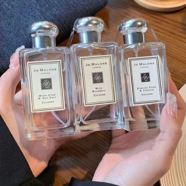 

jo malone perfume 100ml english pear wild bluebell sea salt eau de parfum 3.3oz amazing smell fast shipping