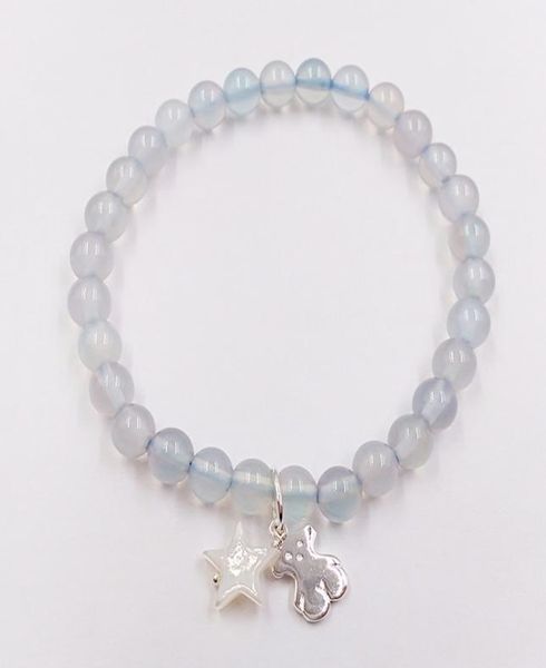 

charms cute bear jewelry dijes para pulseras iolite 925 sterling silver boho christmas bracelet for women 175cm bangles chain bea6359172