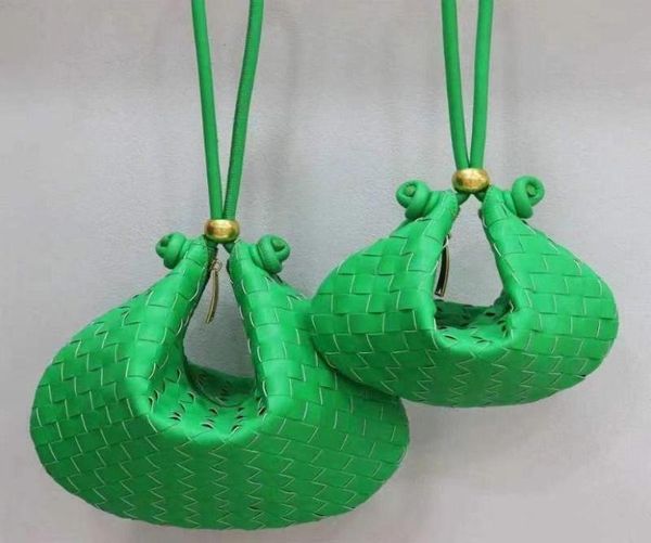 

evening bags underarm bag handknotted woven shoulder soft skin handbag women39s fashion gold bead high capacity tote bagevenin2274183