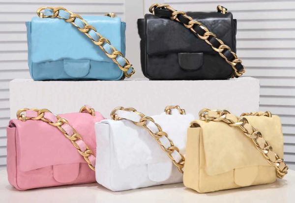

designer new 23ss shoulder bags fashion brand handbag popular leather classic women's shoulder bag multicolor chain womens bags