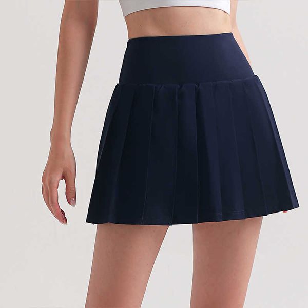 

high waist custom nylon spandex yoga cycling short skirts sets women biker yoga skirts dfn, Black