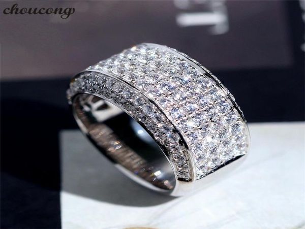 

choucong male promise ring 925 sterling silver cz engagement wedding band rings for women men party jewelry gift9275127, Slivery;golden