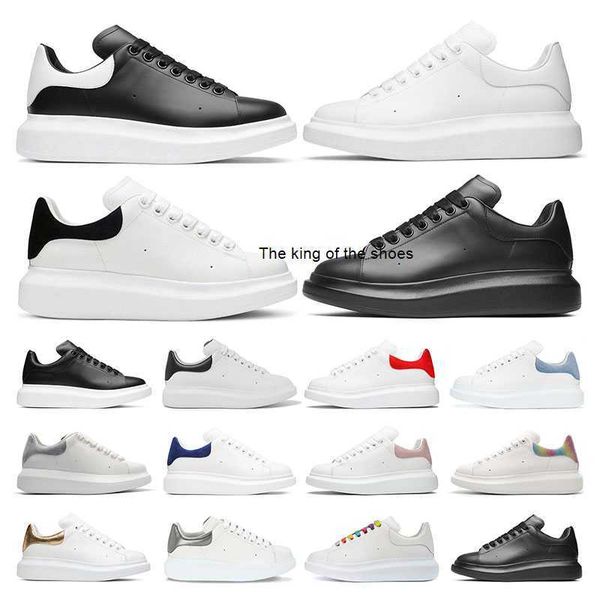 

men women casual shoes alexander designer mens oversized sneakers mc queens platform triple white suede black leather cream sports outdoor w