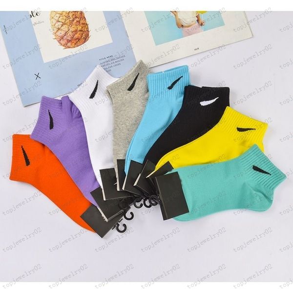 

10 color fashion brand men's cotton socks new style black leisure men women socks soft breathable summer winter for male sockes
