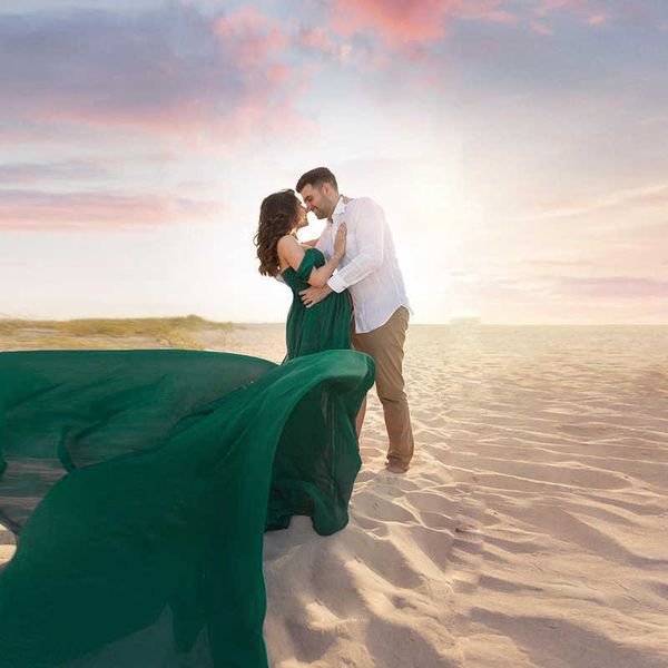 

maternity dresses strapless long sleeve pregnant women's dress pgraphy props pregnant women's dress p shooting pregnant women&#039, White