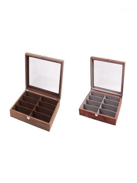 

8grid eyeglasses case eyewear sunglasses display storage box holder organizer19226430, Pink;blue