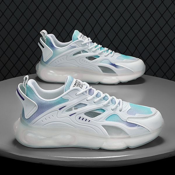 

summer breathable casual shoes outdoor slip resistant casual shoes mens fashion sneakers comfortable vulcanized shoes, Black