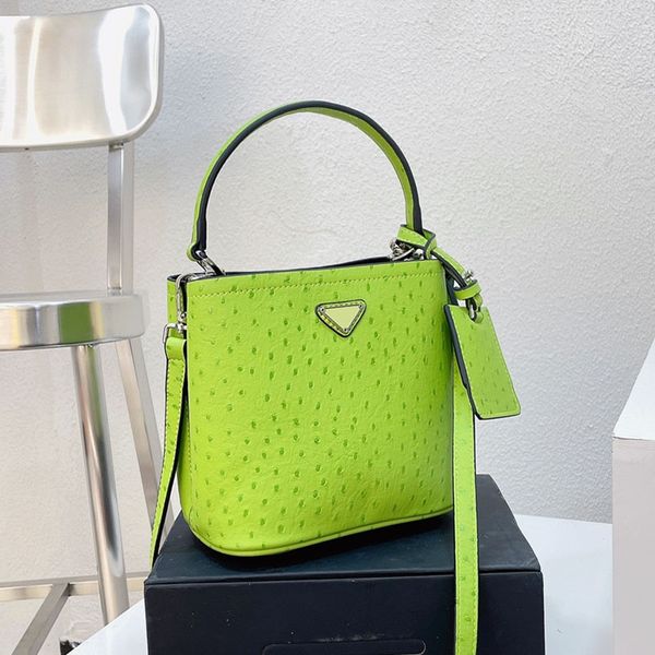 

luxurys designers bags ostrich skin leather handbags cleo hobo purses candy colors card wallet chain crossbody shoulder wallet bag lady hand