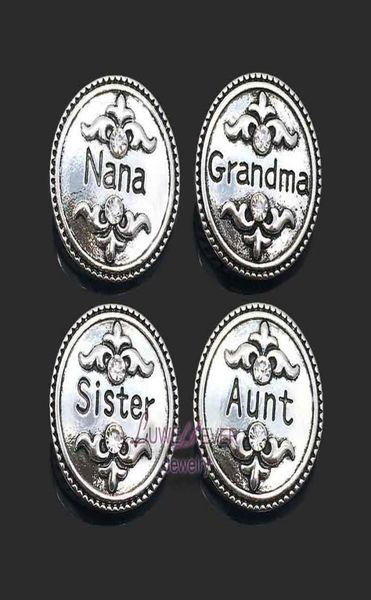 

w283 nana flowers 18mm 20mm rhinestone metal button for snap button bracelet necklace jewelry for women silver jewelr6627303