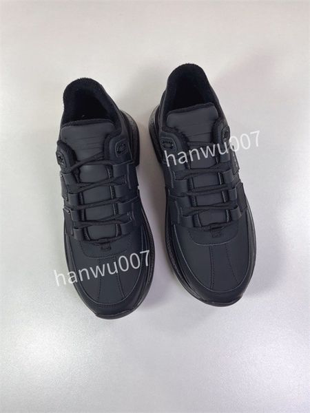 

mens women designer shoes lace low high sneakers casual womens shoe sports breathable flexible soft comfortable real leather woman trainers2, Black