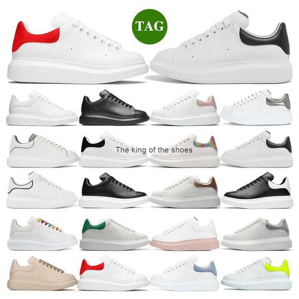 

2023s designers oversized mens running shoes velvet espadrilles trainers white black leather women flats lace up platform increased queens m