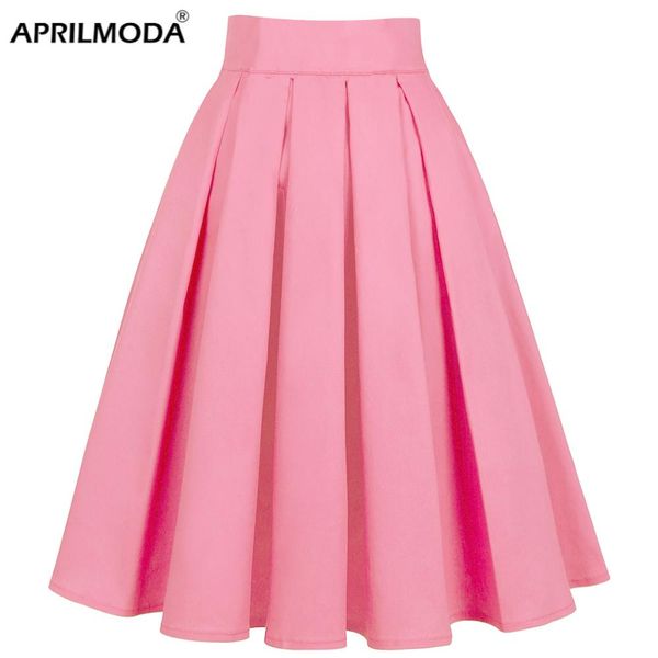 

dresses solid pink short pleated casual summer skirt high waist aline cotton haruku 2022 punk y2k retro vintage skater for party, Black;gray