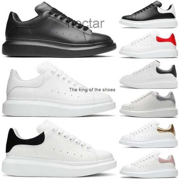 

mc 5a with box mcqueens sneakers plate-forme designer sneakers casual shoes for men women alexanders mc queens sneakers mens womens trai gy, Black