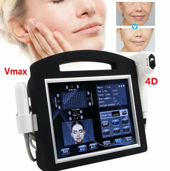 

4d hifu machine 12 lines vmax high intensity focused ultrasound wrinkle removal for face body slimming skin tightening4004004