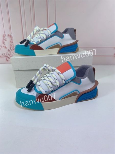 

2023new men designer shoes low high sneakers casual womens shoe sports breathable flexible soft comfortable real leather woman trainers, Black