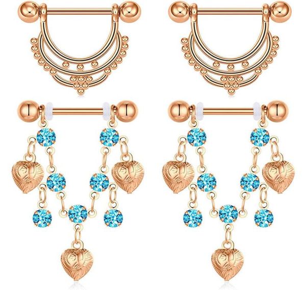 

labret lip piercing jewelry belly chains 14g nipple rings opal cz rings piercing stainless steel straight barbell for women girls 6123283, Black