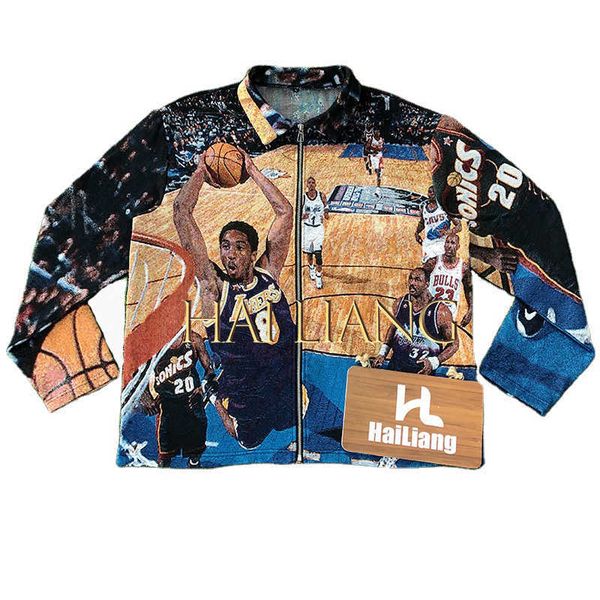 

tapestry zip custom up jackets plus size men's designer coats outdoor mens streetwear clothing bombers jacket for men stylish ewhr, Black;brown