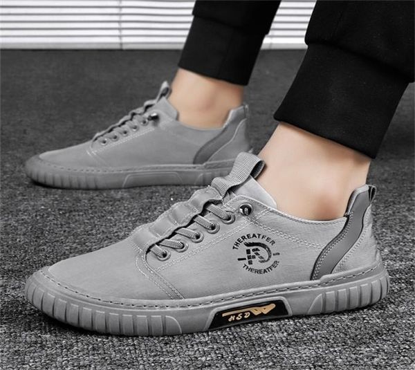 

dress shoes summer breathable men trend mens board umbrella canvas sneakers allmatch sports casual flat alpargatas hombre 2209223899940, Black