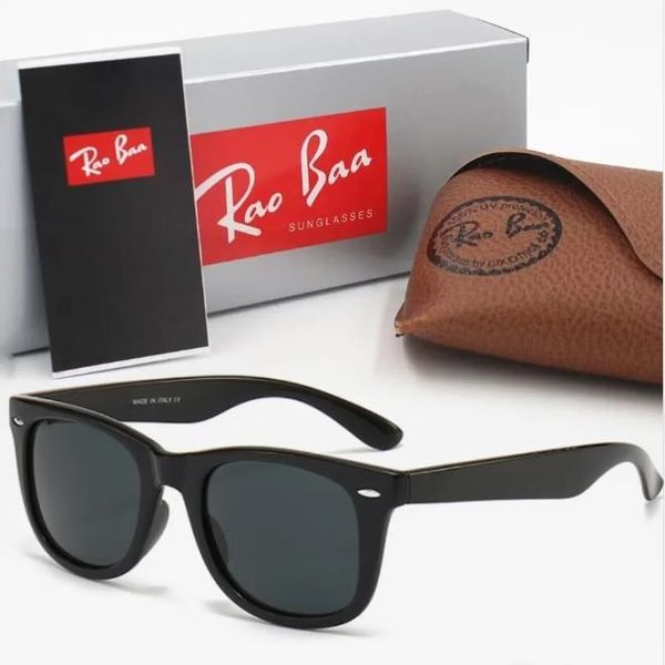 

men rao baa sunglasses classic brand retro women sunglasses luxury designer eyewear ray bans metal frame designers sun glasses woman ml 2140, White;black