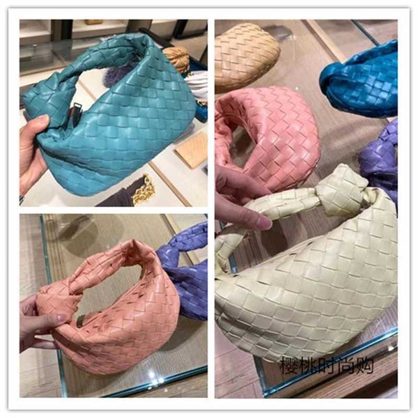 

woven jodie handbag bottegas women's bag mini knot underarm bag one shoulder venetas dumpling bags zc